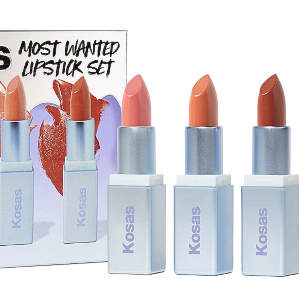 HOST PICK NWT Kosas Most Wanted Lipstick Trio